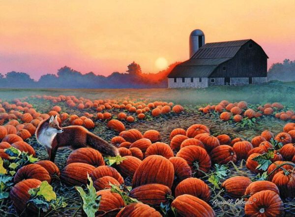 Autumn Splendor Giclee Print on Wrapped Canvas by Artist Russell Cobane