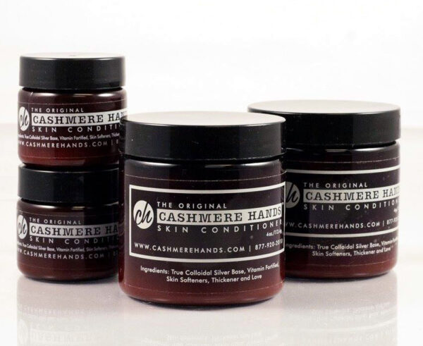 Cashmere Hands Skin Conditioner with True Colloidal Silver