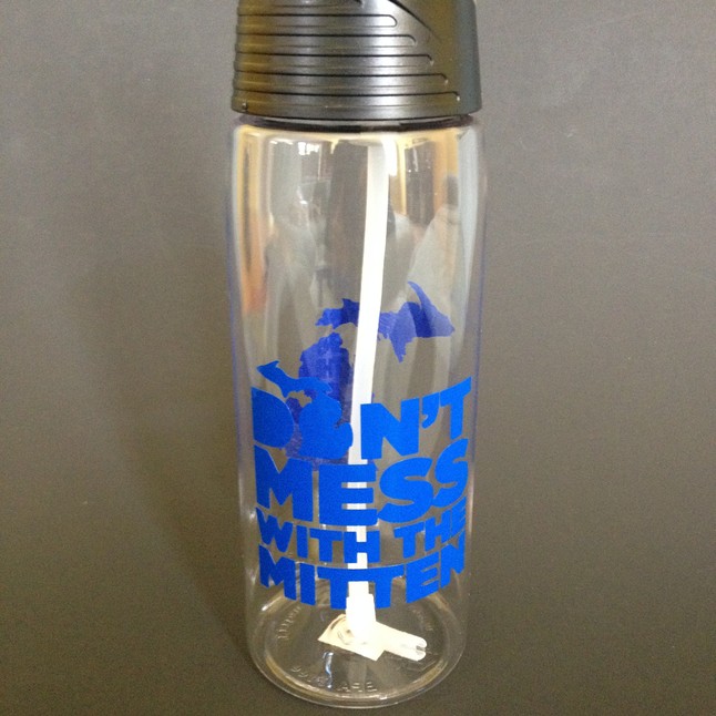 Personalized Don’t Mess With The Mitten Water Bottle