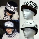 Puppy Paw Dalmatian Reversible Hat