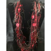 Black Gold Red La Petite Scarf