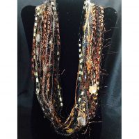 Bronze Black La Petite Scarf