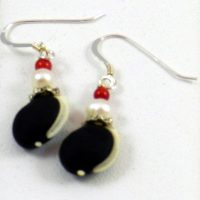 Hyacinth Bean Earrings