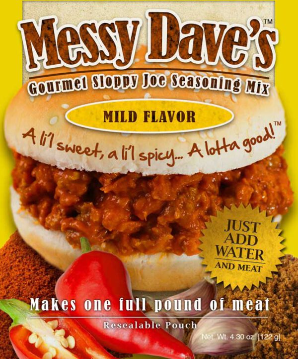 Messy Dave’s Gourmet Sloppy Joe Seasoning Mix