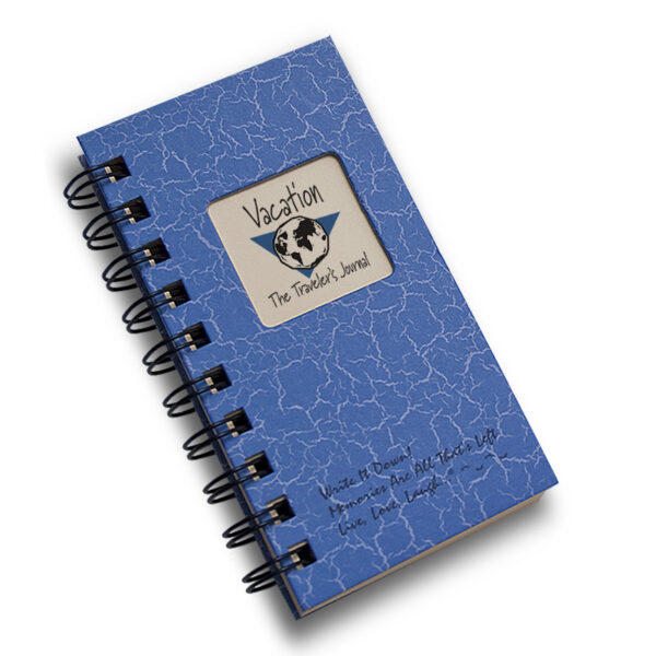 Vacation The Travelers Journal – Blue Mini