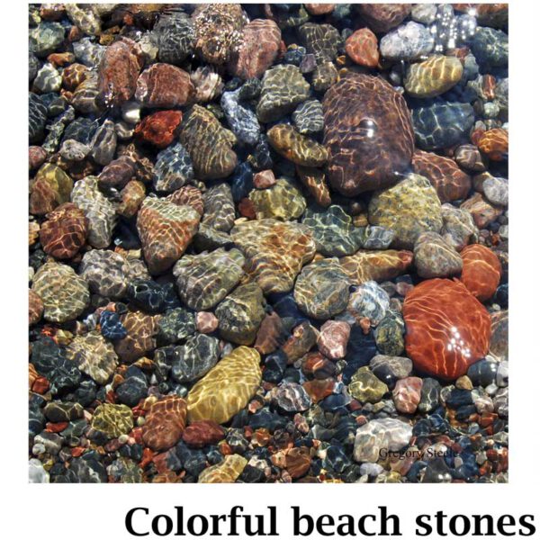 Colorful Beach Stones