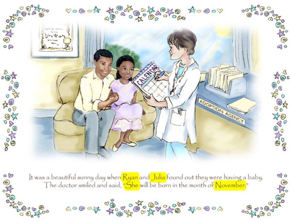 African American Adoption Family Book