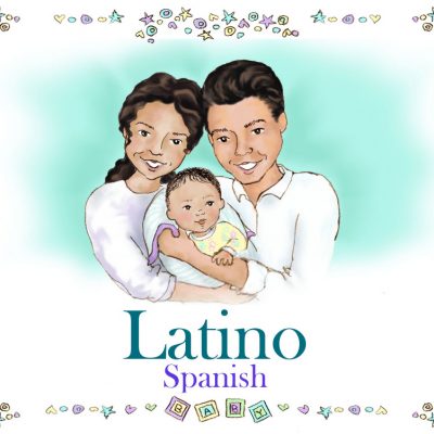 Personalized Latino Family Book Spanish Version