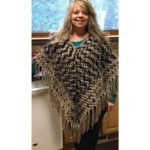 Crochet Fringed Poncho