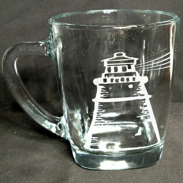 Engraved Coffee Mug Lighthouse