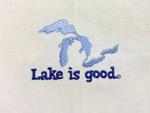 Lake is Good Tote Great Lakes