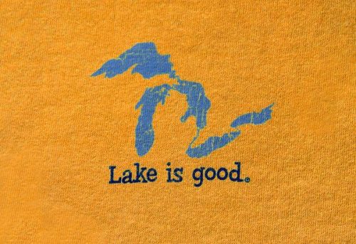 Lake is Good Orange with Great Lakes
