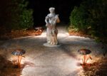 Mushroom Cap Copper LED Landscape Lights