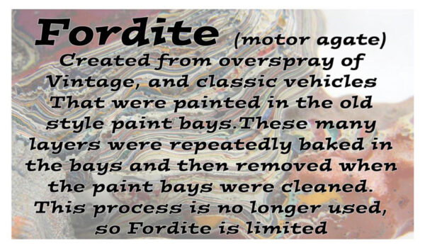 Fordite Info Card