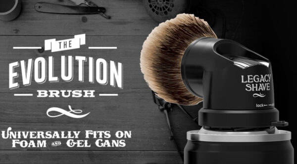 Evolution Shaving Brush by Legacy Shave