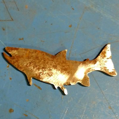 Rustic Metal Fish