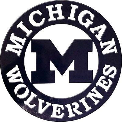 Michigan Wolverines Metal Sign