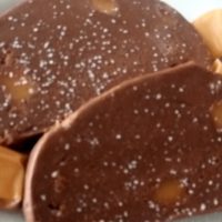 Chocolate Caramel Sea Salt Fudge