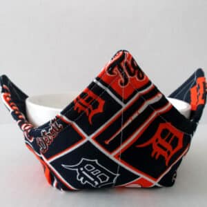 Detroit Tigers Microwave Bowl Holder Cozy Hot Pad