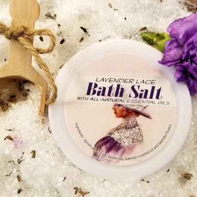 Lavender Lace Bath Salts All Natural