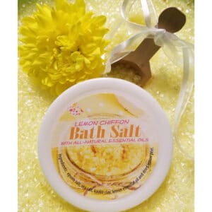 Lemon Chiffon Bath Salts All Natural