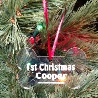 Personalized Dog Bone Ornament