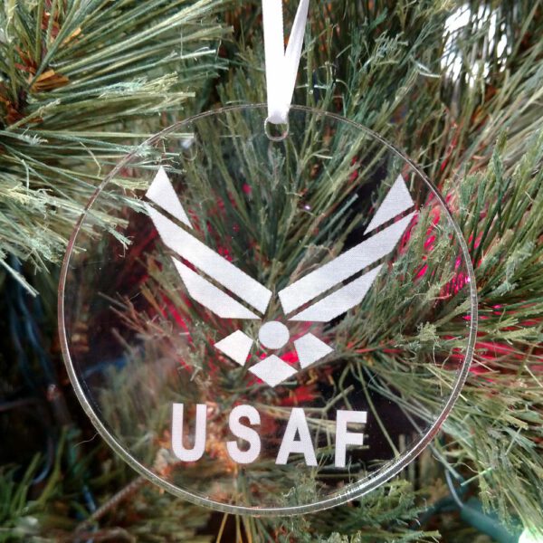 Personalized United States Air Force Ornament