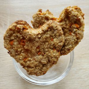 Carrot & Oat Dog Biscuits
