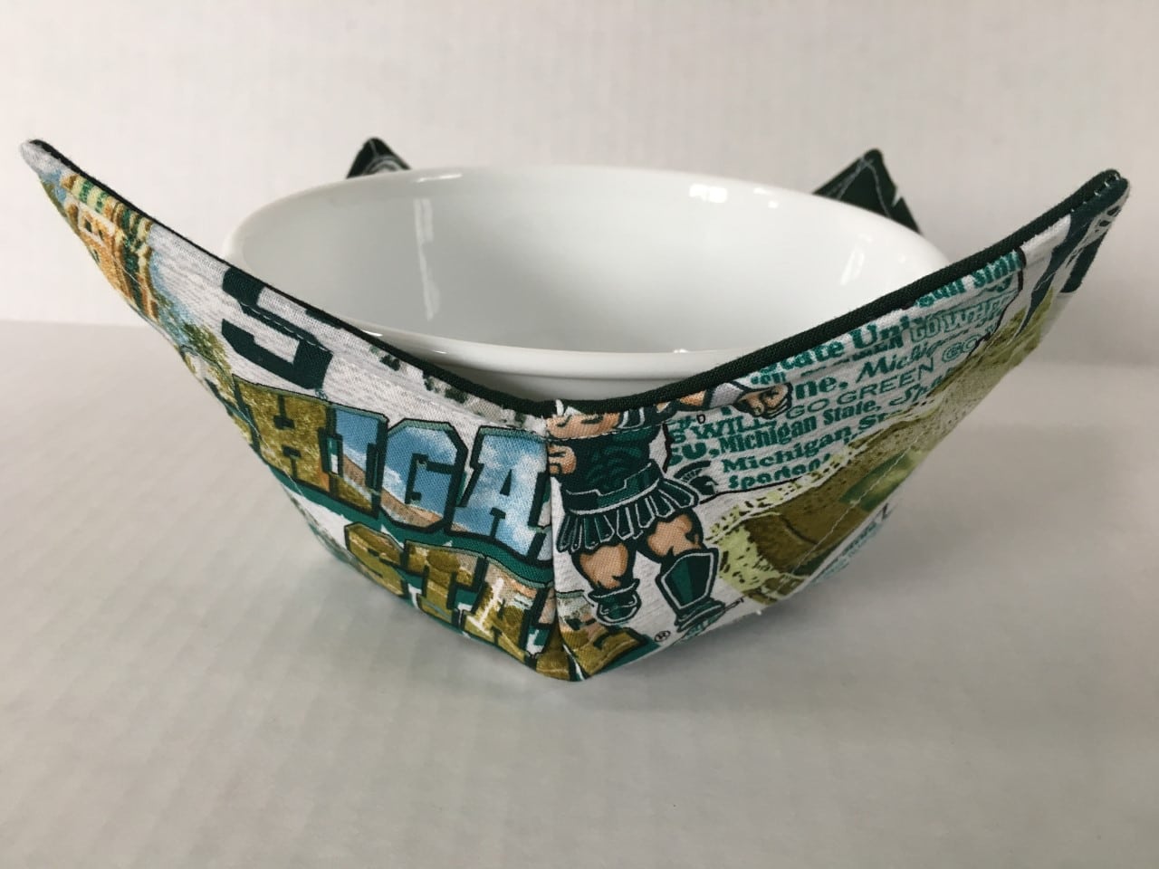 Cherry Blossoms Microwave Bowl Holder Cozy Hot Pad » Made In Michigan