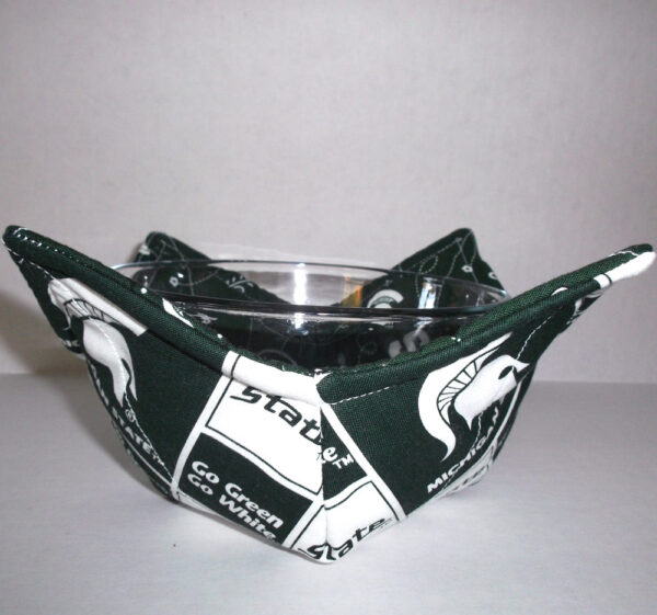 Michigan State Microwave Bowl Holder Cozy Hot Pad