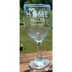 Michigan HOME Wine Glass