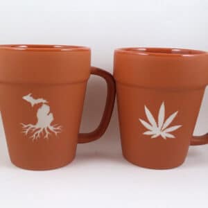 Terracotta Michigan Roots Mug