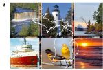 Scenic Michigan with Map Cutting Board1
