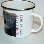 Photo Camp Mug Enameled Stainless Edmund Fitzgerald
