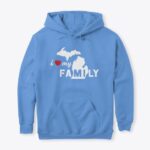 i ❤ my Michigan FAMILY Hoodie Multiple Colors - Image 10