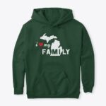i ❤ my Michigan FAMILY Hoodie Multiple Colors - Image 18