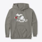 i ❤ my Michigan FAMILY Hoodie Multiple Colors - Image 14
