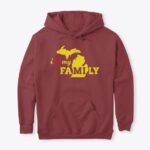 i ❤ my Michigan FAMILY Hoodie Multiple Colors - Image 19