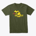 i ❤ my Michigan FAMILY Tshirt Multiple Colors - Image 15