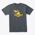 i ❤ my Michigan FAMILY Tshirt Multiple Colors - Image 9