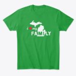 i ❤ my Michigan FAMILY Tshirt Multiple Colors - Image 8