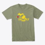 i ❤ my Michigan FAMILY Tshirt Multiple Colors - Image 14