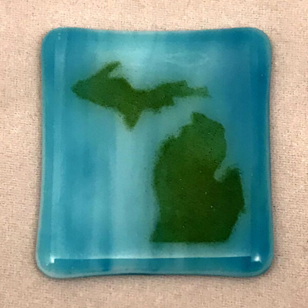Michigan Magnet Green Blue