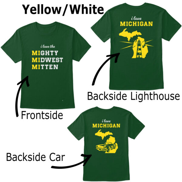 Mighty Midwest Michigan Tshirt