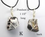 Fordite Pendant K