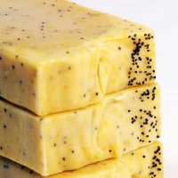 Lemon Mango Poppy Seed Soap