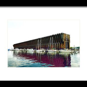 Lower Harbor Ore Dock At Marquette Michigan Print