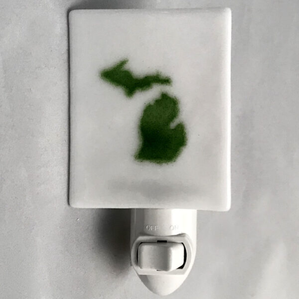 Michigan Nightlight White Green