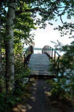 Rock River Foot Bridge Wall Art