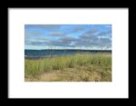 Cloudy Lake Superior Shoreline Print